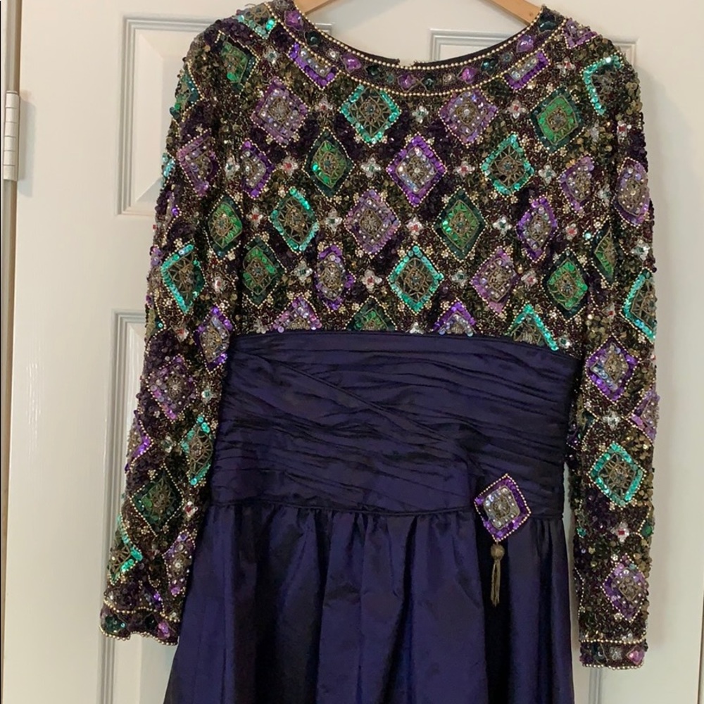 A beautiful dress worn once